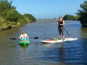 Kayak and SUP nature tour near Cocoa Beach