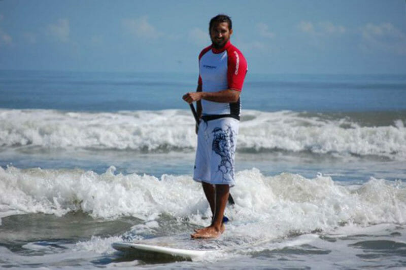 Stand up paddle surf lesson in Cocoa Beach