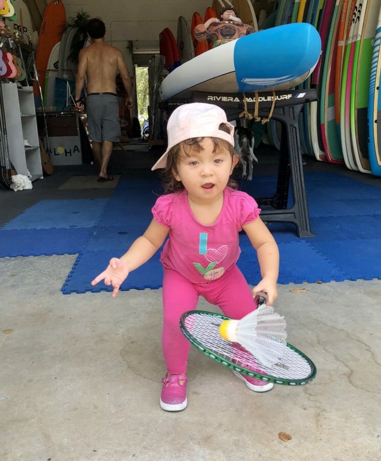 Girard Middleton and Daughter Audrey at SoBe Surf & Paddle