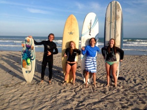 Surf lessons in Cocoa Beach