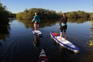 Ulumay Nature Sanctuary stand up paddle tour in Cocoa Beach, FL