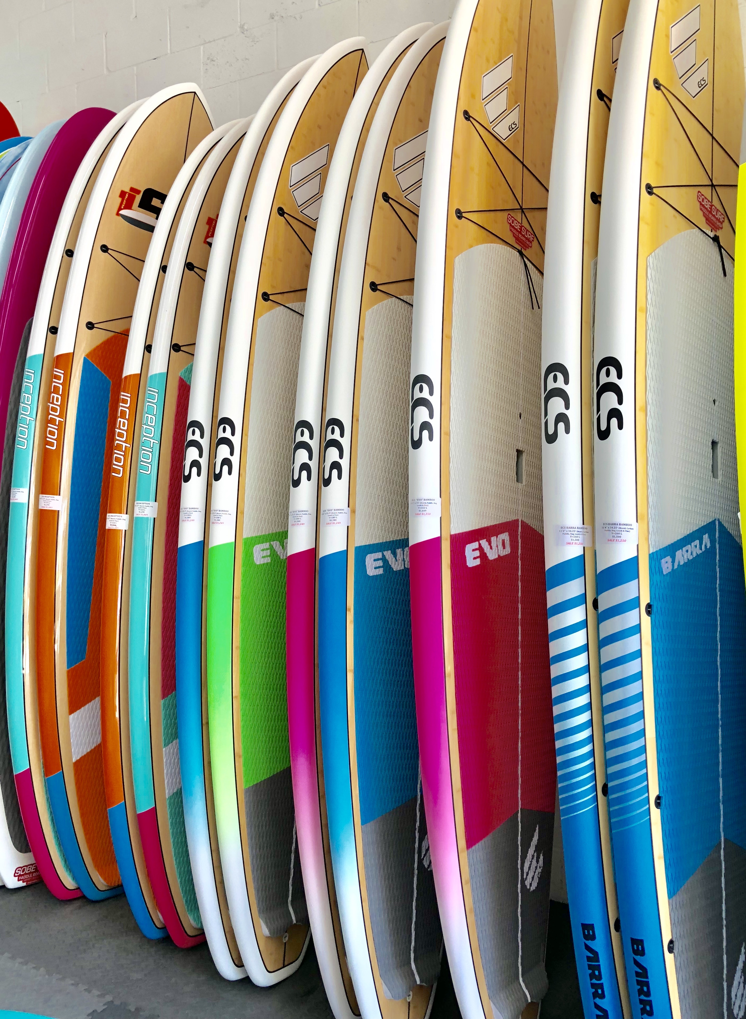 ECS Boards Australia in SoBe Surf Oct 2018 ECS Boards Australia Paddle Boards in SoBe Surf & Paddle