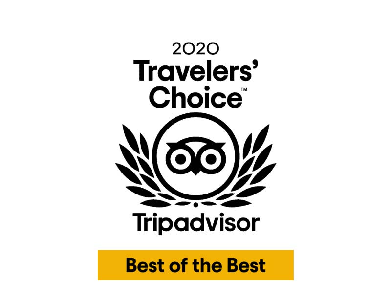 TripAdvisor 2020 Travellers' Choice Award